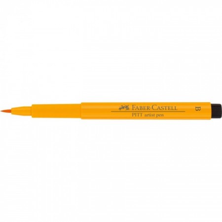 India ink Pitt Artist Pen B dark chrome yellow